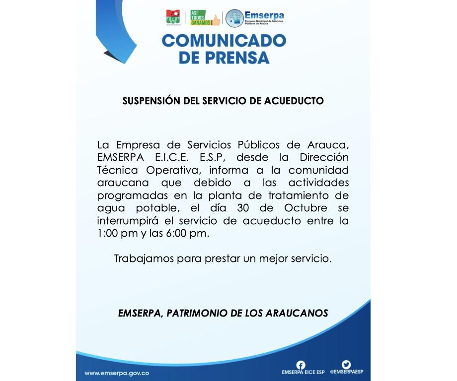 Suspensión 2020